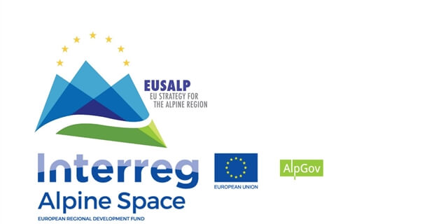 ALP GOV 2 - Implementing Alpine Governance Mechanisms of the European Strategy for the Alpine Region Logo Projekt Alpgov
