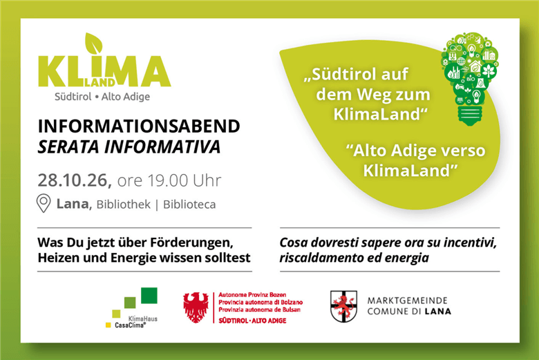 Infoabend KlimaLand