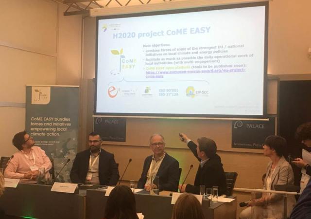 CoME EASY war auf der EUSEW 2019 vertreten