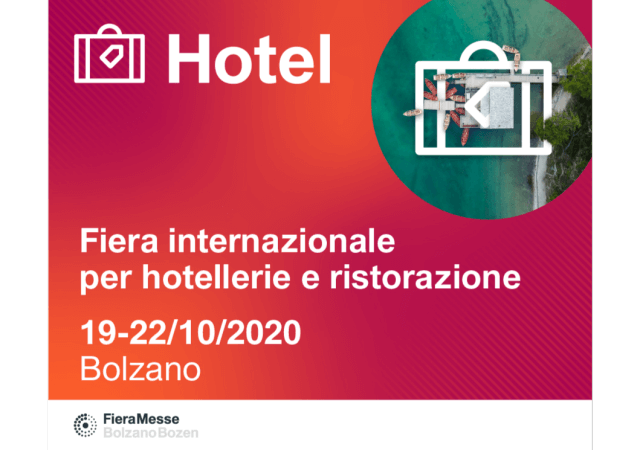 Fiera Hotel a Bolzano dal 19 al 22 ottobre                                                                                                                                                                                                                     