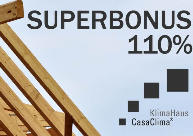 Superbonus 110% e il pacchetto servizi CasaClima                                                                                                                                                                                                               